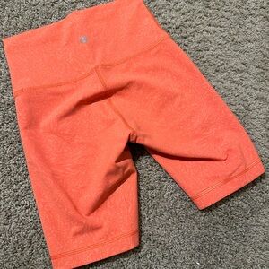 Lululemon Athletica Coral Bike Shorts
